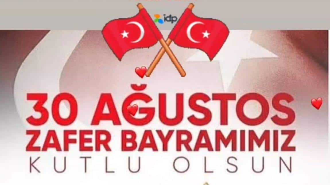 30 Ağustos Zafer Bayramımız Kutlu Olsun. 